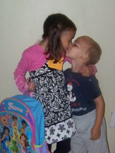 Hannah's first day of Kindergarten - pic 2