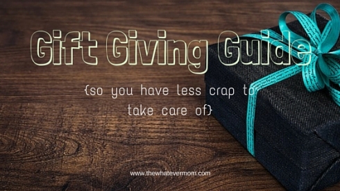 Better Gifts for Less Crap